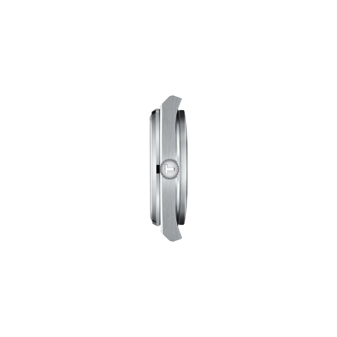 Tissot PRX Quartz Green Dial - front view showing sunburst green dial and integrated steel bracelet